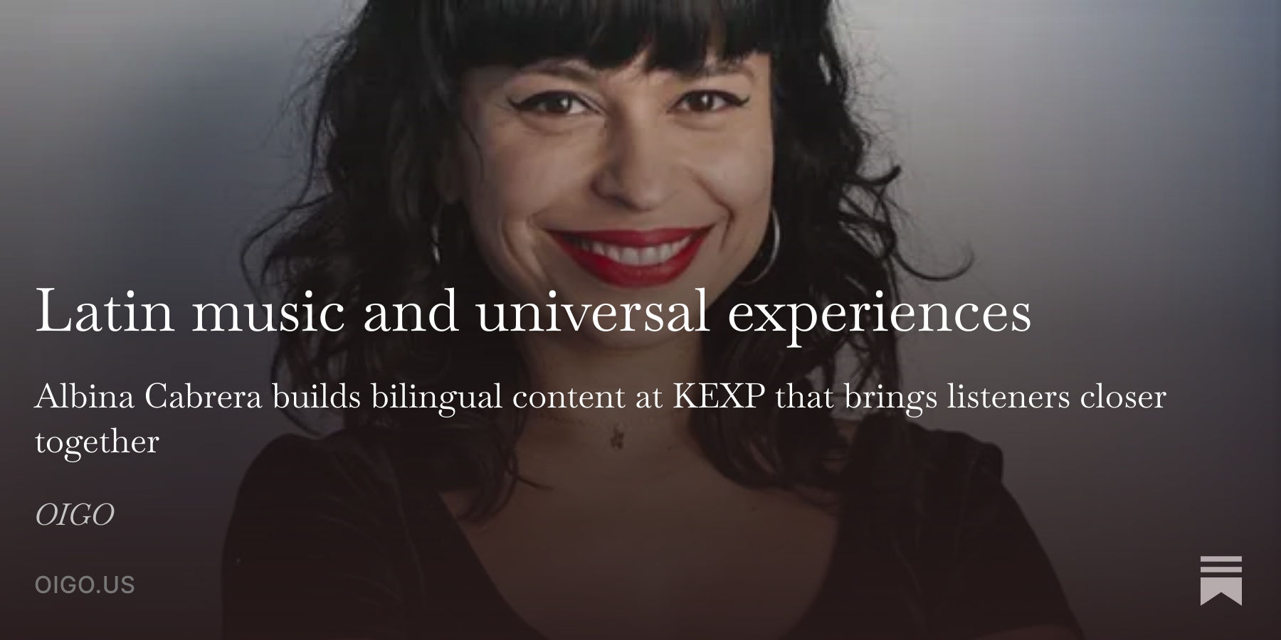 Latin music and universal experiences - by Ernesto Aguilar